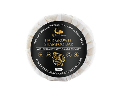 Shampoo Bar - with nettle, rosemary & coconut oil 120g